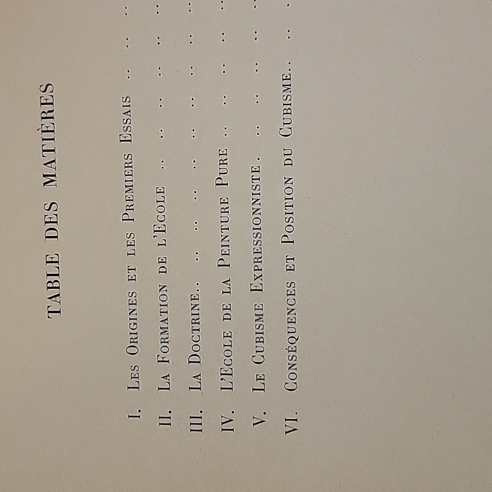 Rare Art Book L'Art Cubiste 1929 hand made slipcover. - Picture 9 of 11